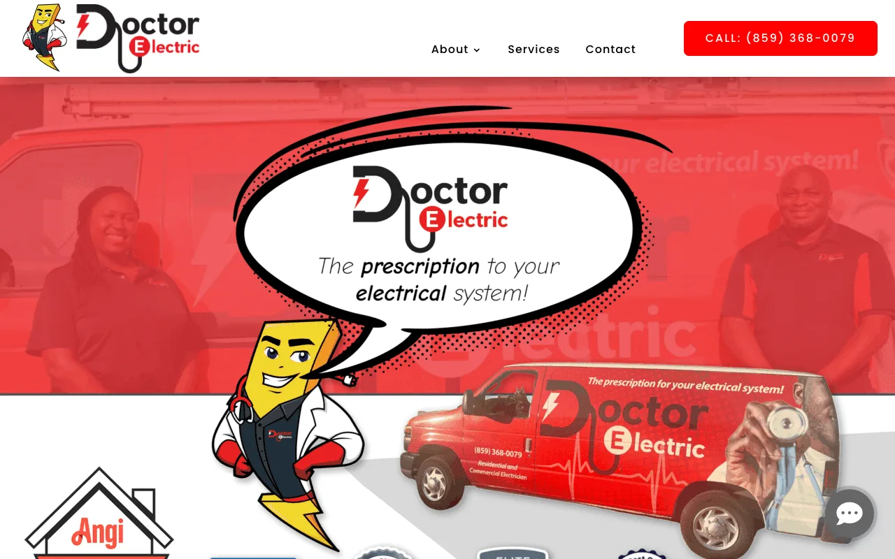 Doctor Electric homepage