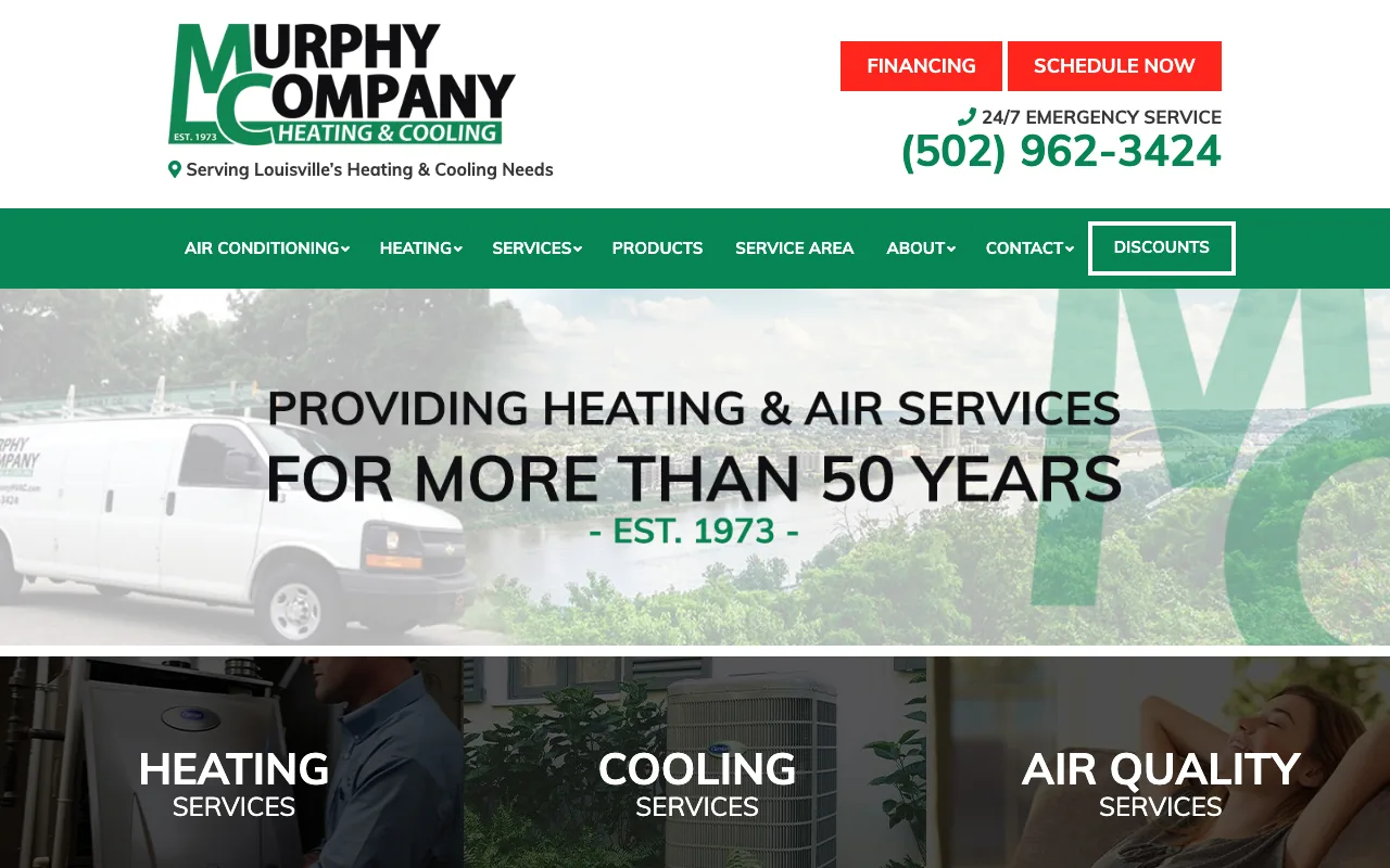 Murphy Company homepage