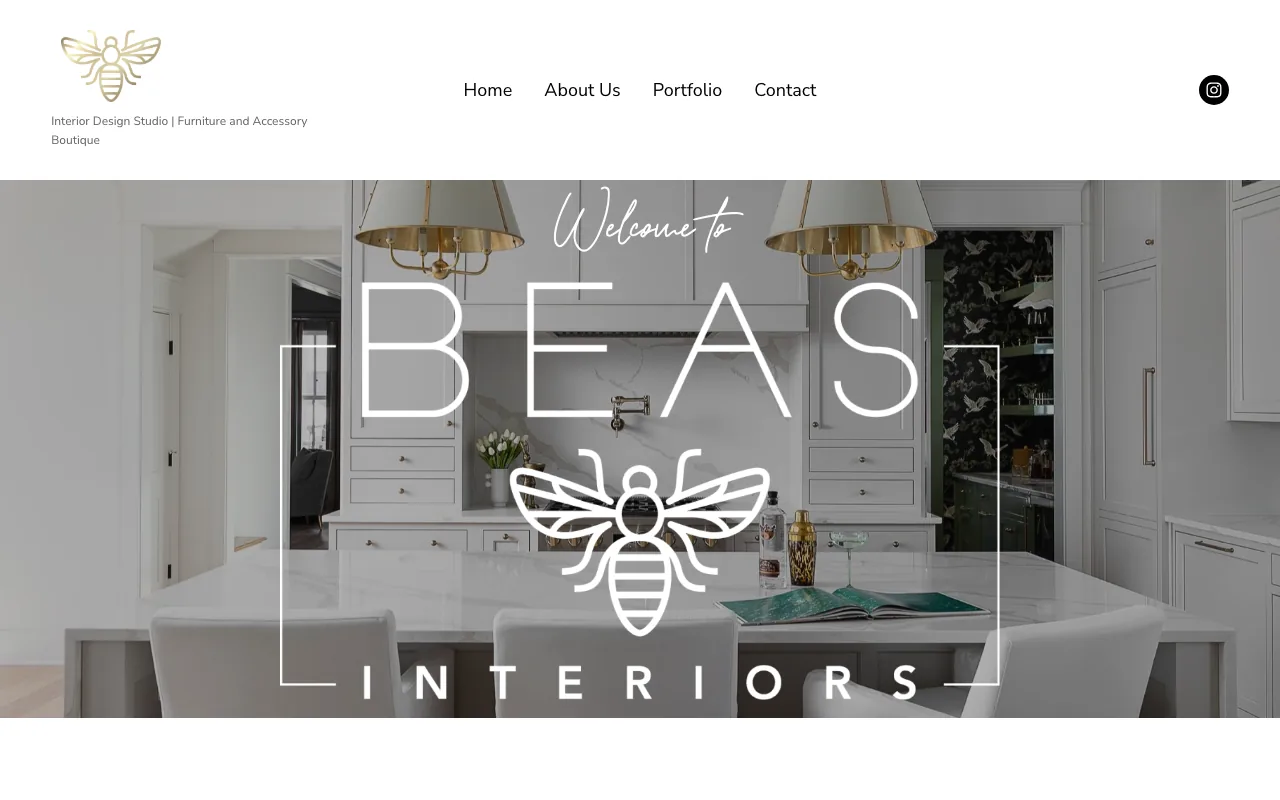 BEAS Interiors homepage