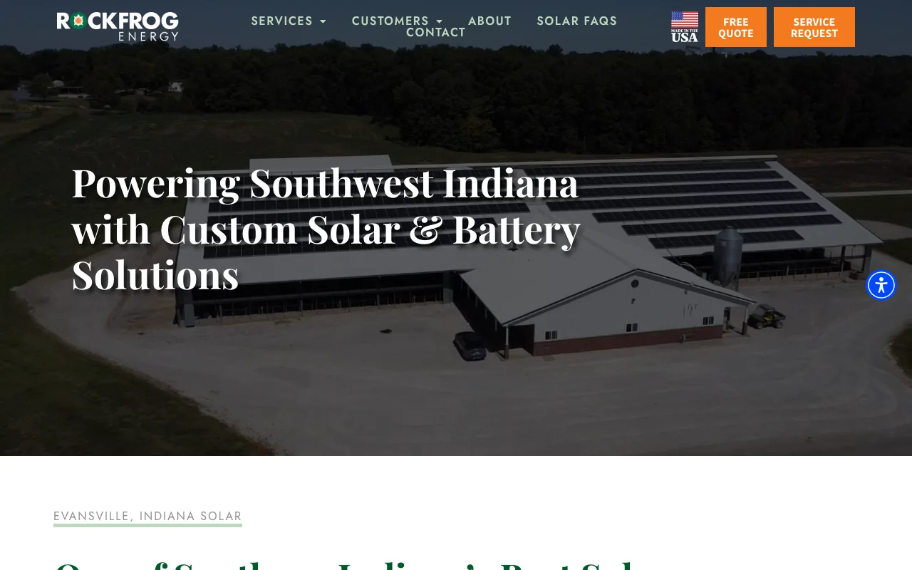 Rockfrog Energy homepage